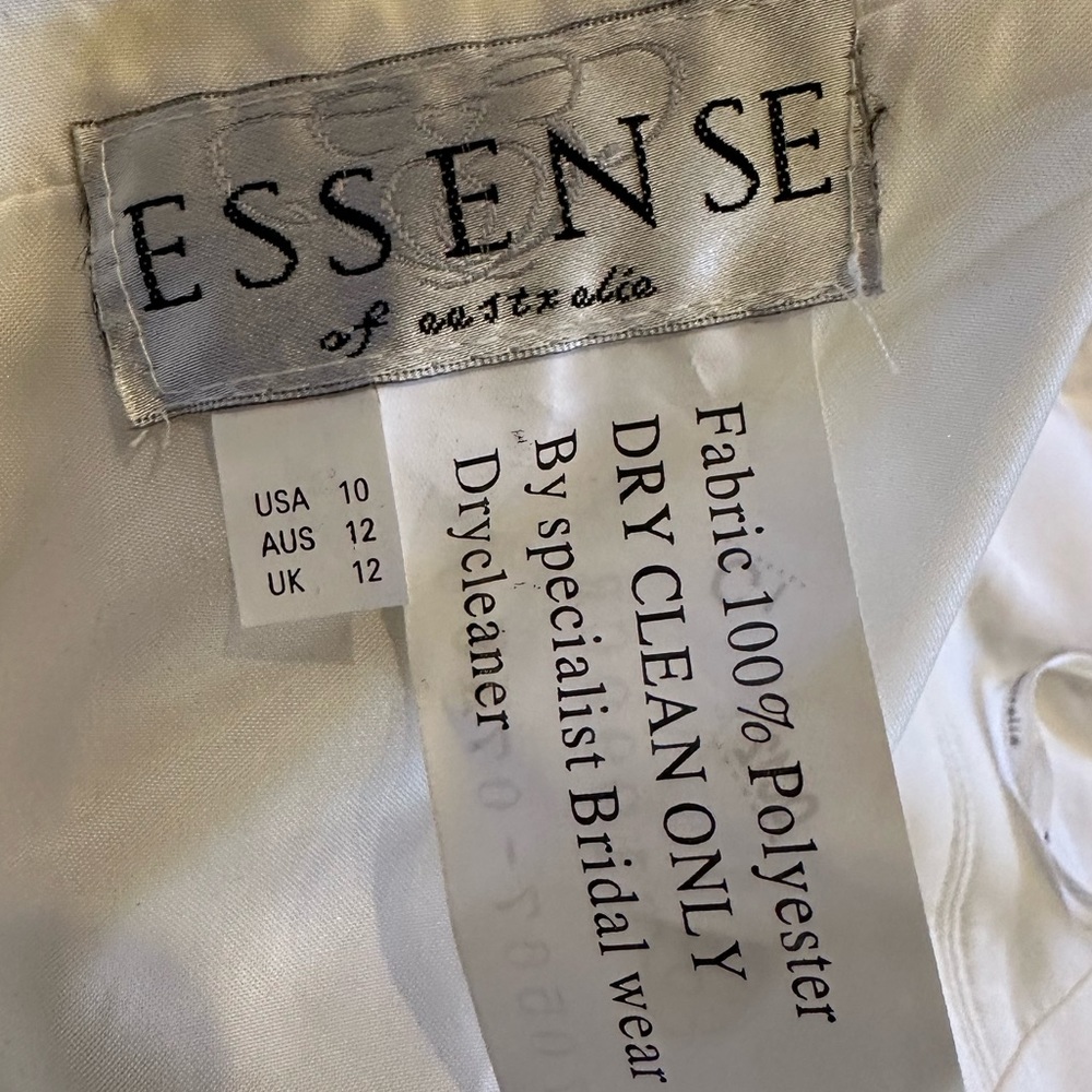 Essence of Australia wedding dress lace white size 10 - Picture 5 of 11
